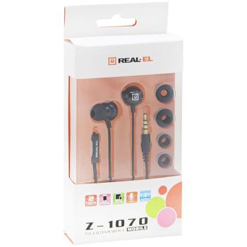 Real-El Z-1070 Black Headphones - buy, prices for Auchan - photo 3