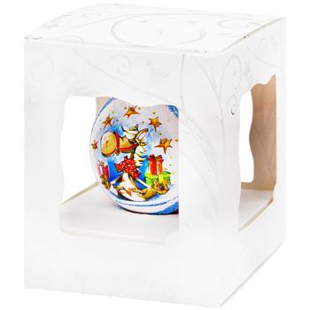 Куля ялинкова АСК Символ року скляна з пейзажним малюнком 6,5см в асортименті - купити, ціни на NOVUS - фото 5