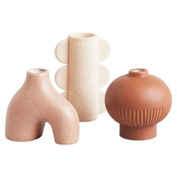 Керамічна міні-текстурована ваза GRONO - купить, цены на Grono - фото 1