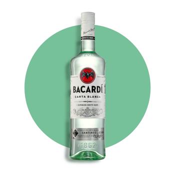 Ром Bacardi Carta Blanca білий 40% 1л - купити, ціни на - фото 2