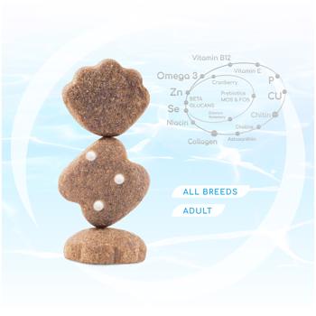 Optimeal Beauty Podium Dry Food with Seafood for Hair and Teeth Care of Adult Dogs of All Breeds 10kg - buy, prices for - photo 3