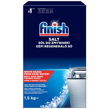 Finish Calgonit Dishwasher Salt 1.5kg - buy, prices for COSMOS - photo 1