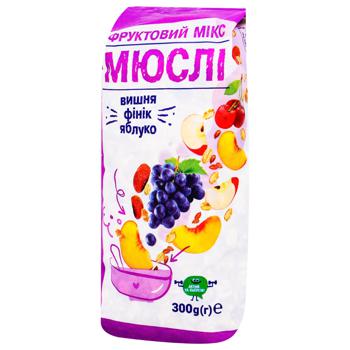 Doctor Benner Fruit Mix Muesli 300g - buy, prices for EKO Market - photo 1