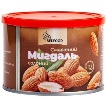 Belfood Salted Roasted Almonds 120g - buy, prices for Epicentr FOOD - photo 1