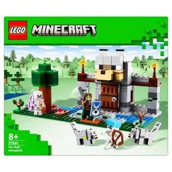 Lego Minecraft The Wolf Stronghold Building Set 21261