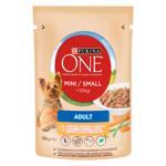 Purina One Adult Wet Food with Chicken, Carrots and Green Beans for Dogs of Small Breeds 85g