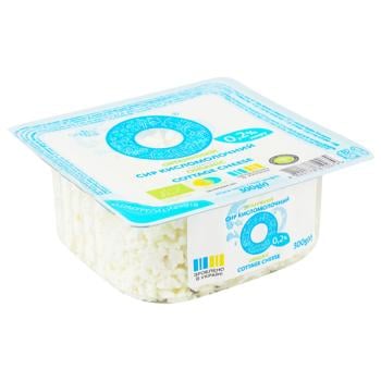 Сир кисломолочний Organic Milk нежирний 0,2% 300г - купити, ціни на Grono - фото 1