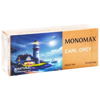 Monomax Earl Grey Black Tea 2g*25pcs - buy, prices for COSMOS - photo 3