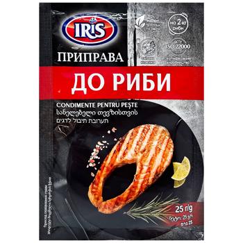 Приправа Iris до риби 25г - купити, ціни на Чудо Маркет - фото 1