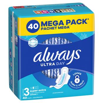 Прокладки гігієнічні Always Ultra Day&Night 3 40шт - купити, ціни на За Раз - фото 2