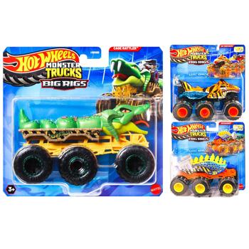 Машинка-внедорожник игрушечная Hot Wheels Monster Trucks Супер-тягач в ассортименте