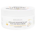 Bioton Cosmetics Deeply Moisturizes and Nourishes Face and Neck Cream with Propolis SPF 10 100ml
