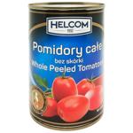 Helcom Whole Peeled Tomatoes in Their Own Juice 425ml