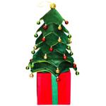 Tarrington House Foldable Fabric Christmas Tree Figurine 66LED 110cm