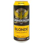 Пиво Grimbergen Blonde світле 6,7% 0,5л