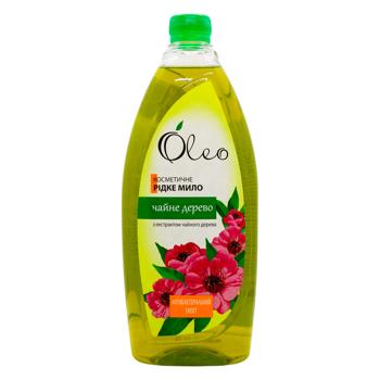 Oleo Liquid Soap Tea Tree 1l - buy, prices for MegaMarket - photo 1