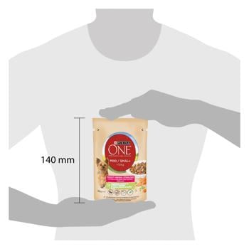 Purina One Mini for dogs with turkey, peas, carrot in sauce food 100g - buy, prices for MasterZoo - photo 3