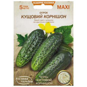 Semena Ukrainy Bush Cucumber Gherkins Seeds 5g - buy, prices for MegaMarket - photo 1