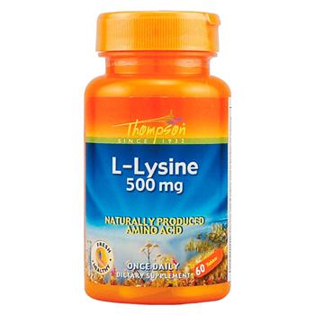 Thompson L-Lysine 500mg 60 tablets - buy, prices for Biotus - photo 1