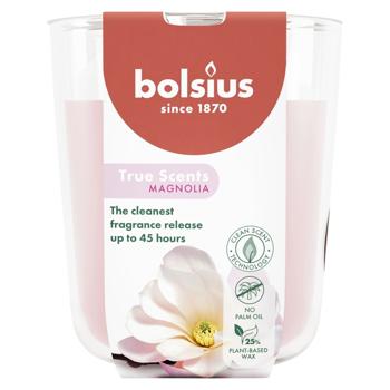 Свічка Bolsius True Scents магнолія у склі 97/85мм