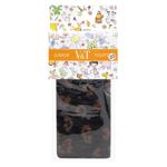 V&T Leopard Print Kids Tights s.140-146 Black