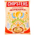 Чипсы Chipsters со вкусом вареники с капустой 100г