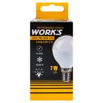 Work's Long-Life LED Lamp G45 7W 65K E14