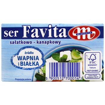 Mlekovita Favita Soft Salt Cheese 45% 270g - buy, prices for Biotus - photo 3