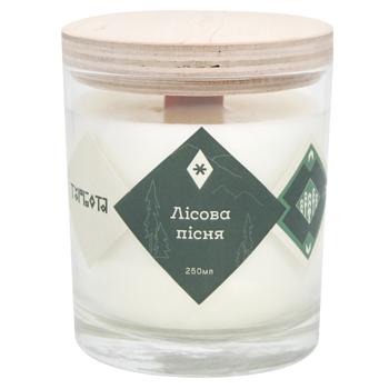 Turbota Forest Song Scented Candle 250ml - buy, prices for NOVUS - photo 1