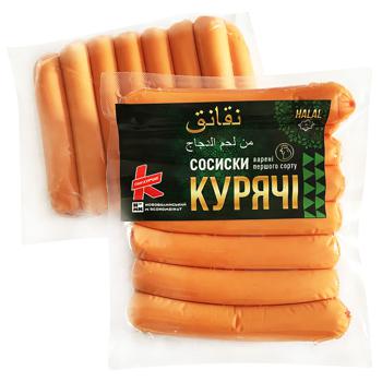 Pan Kurchak Chicken Boiled Halal Sausages of First Grade 200g - buy, prices for Auchan - photo 1