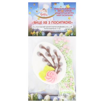 Dobrik Decor Сonfectionery Egg with Sprinkles - buy, prices for ULTRAMARKET - photo 3