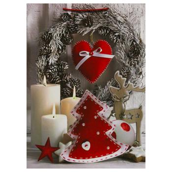 Пакет бумажный Angel Gifts Новогодний 40*55*15см - купить, цены на МегаМаркет - фото 2