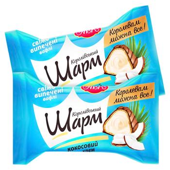 Цукерки АВК Шарм Королівський з кокосом 1кг - купити, ціни на Grono - фото 1