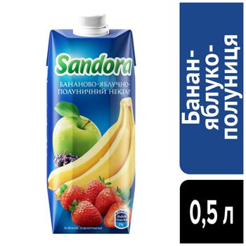 Sandora Banana-apple-strawberry Nectar 0.5l - buy, prices for COSMOS - photo 4