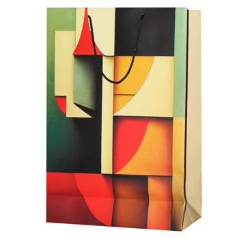 Пакет подарунковий Геометрія 48х34х1,2см - купити, ціни на - фото 2