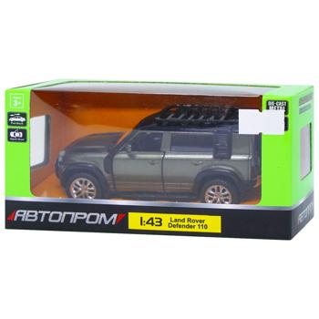 Avtoprom Land Rover Defender Metal Toy Car 1:43 - buy, prices for MegaMarket - photo 2