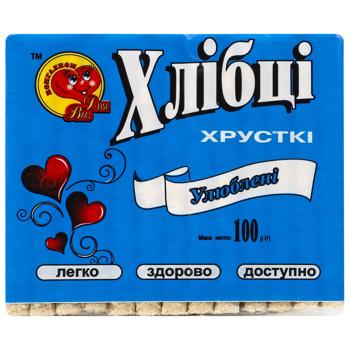 Хлібці Комгалком Для вас Класичні без дріжджів та цукру 100г - купити, ціни на Чудо Маркет - фото 2