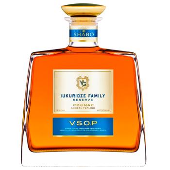 Shabo Iukuridze Family Reserve VSOP Cognac 40% 0.7l - buy, prices for WINETIME - photo 1