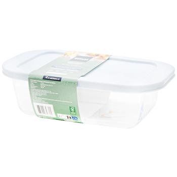 Лоток для запікання Actuel з кришкою 27х19х8см - купити, ціни на Auchan - фото 1