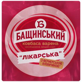 Bashchynskyy Likarska Boiled Sausage High Grade 400g