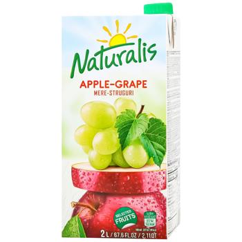 Naturalis Apple-grape Nectar 2l - buy, prices for COSMOS - photo 1