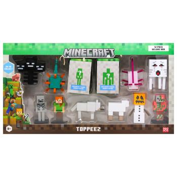 Minecraft 12 Collectible Figure-Toppers Deluxe Set Toy - buy, prices for ULTRAMARKET - photo 2