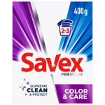 Пральний порошок Savex Color&Care автомат 400г