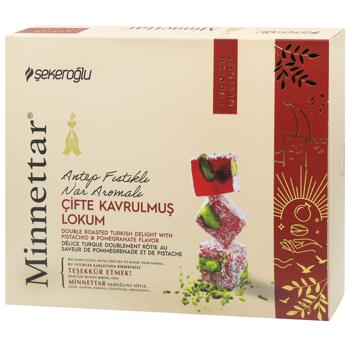 Minnettar Turkish Delight with Pomegranate and Pistachios 300g - buy, prices for Tavria V - photo 2