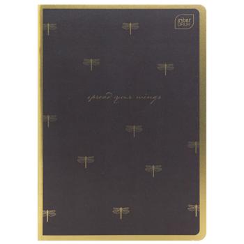 Interdruk Metallic Satin Gold Checkered Notebook A5 60 sheets in Assortment - buy, prices for - photo 5