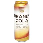 Obolon Brandy-Cola Low-Alcohol Drink 0.5l Can