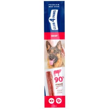 Club 4 Paws Premium Stick Dog Snack with Beef 12g - buy, prices for Supermarket "Kharkiv" - photo 1