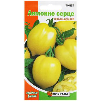 Yaskrava Tomato Lemon Heart Seeds 0.1g - buy, prices for Tavria V - photo 1