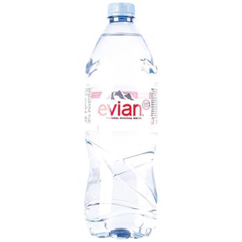 Вода мінеральна Evian негазована 1л - купити, ціни на Епіцентр FOOD - фото 1