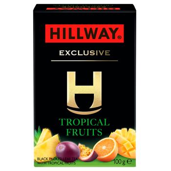 Чай чорний Hillway Exclusive Tropical Fruits листовий 100г - купити, ціни на METRO - фото 1